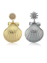 Load image into Gallery viewer, Sun &amp; Moon Child Earrings - birceakalaydesign
