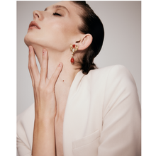 Load image into Gallery viewer, King Tut’s Scarab Earring – Symbol of Rebirth
