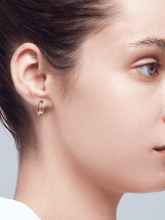 Load image into Gallery viewer, Harem Ruby Band Earrings - birceakalaydesign
