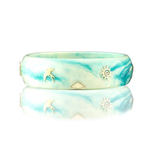 Load image into Gallery viewer, Totem Bracelets Circle Turquoise
