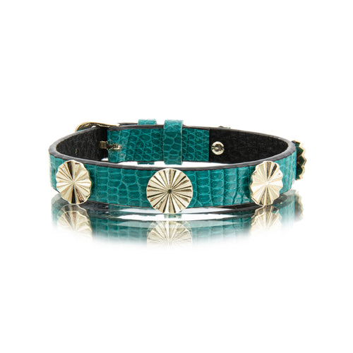 Turquoise Dream Leather Bracelet - birceakalaydesign