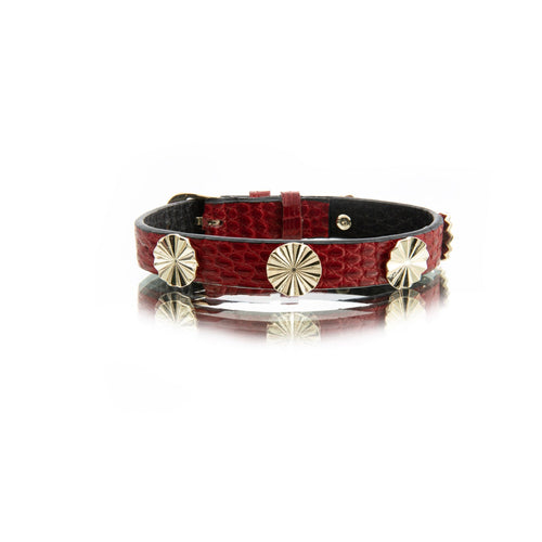 Hearts Queen Leather Bracelet - birceakalaydesign