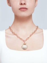 Load image into Gallery viewer, Art dore charm with crystals on chain
