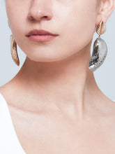 Load image into Gallery viewer, Good Times &amp; Bad Times dore and lame earrings
