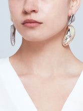 Load image into Gallery viewer, Good Times &amp; Bad Times dore and lame earrings
