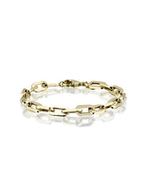 Load image into Gallery viewer, just a chain gold bracelet
