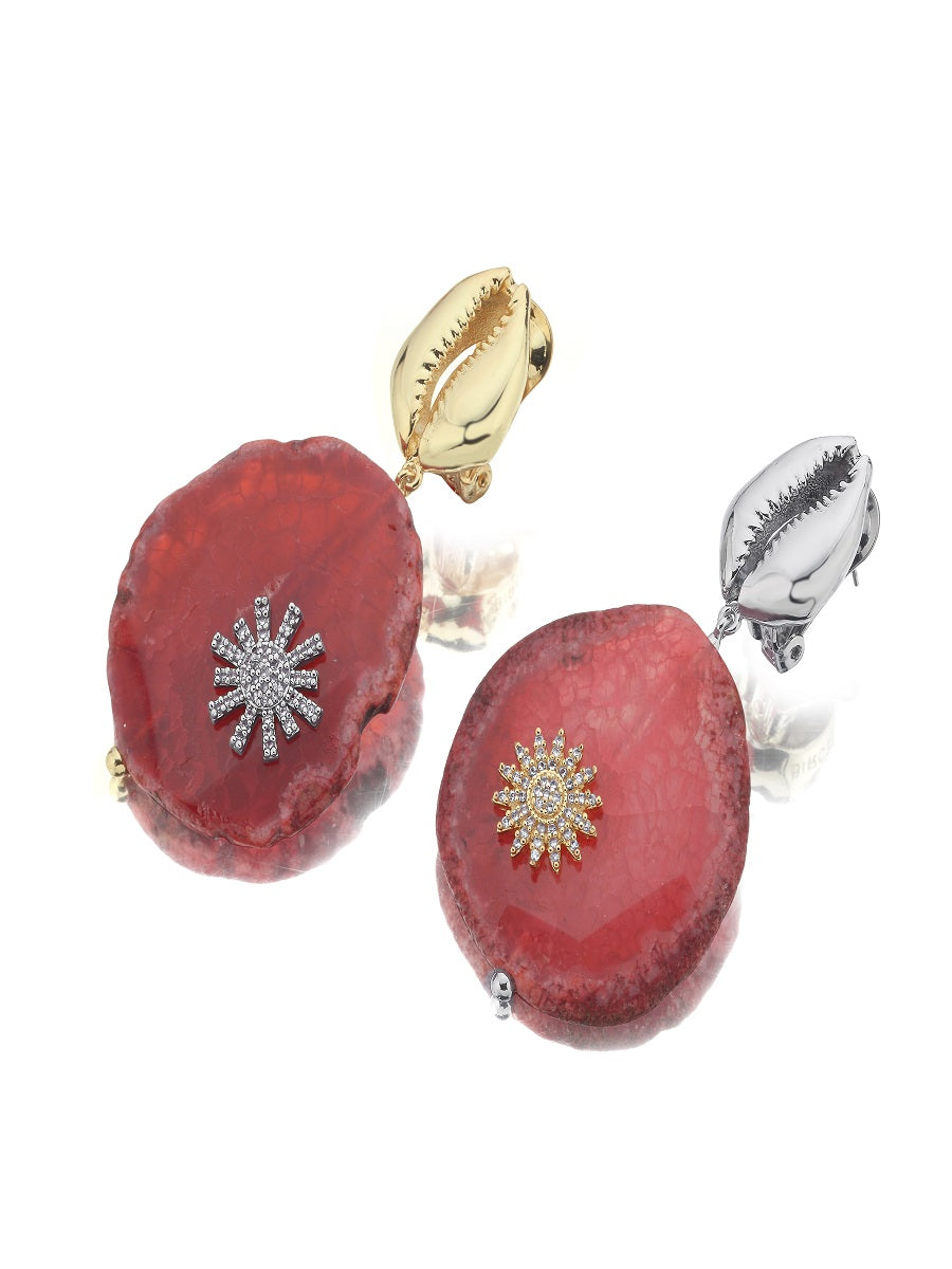 Summer Leaves Earrings - birceakalaydesign