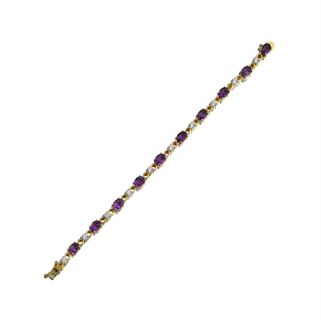 Purple Drop Bracelet - birceakalaydesign