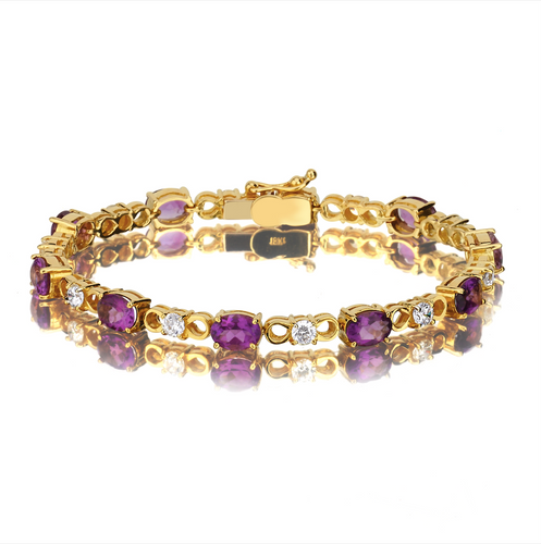 Purple Drop Bracelet - birceakalaydesign