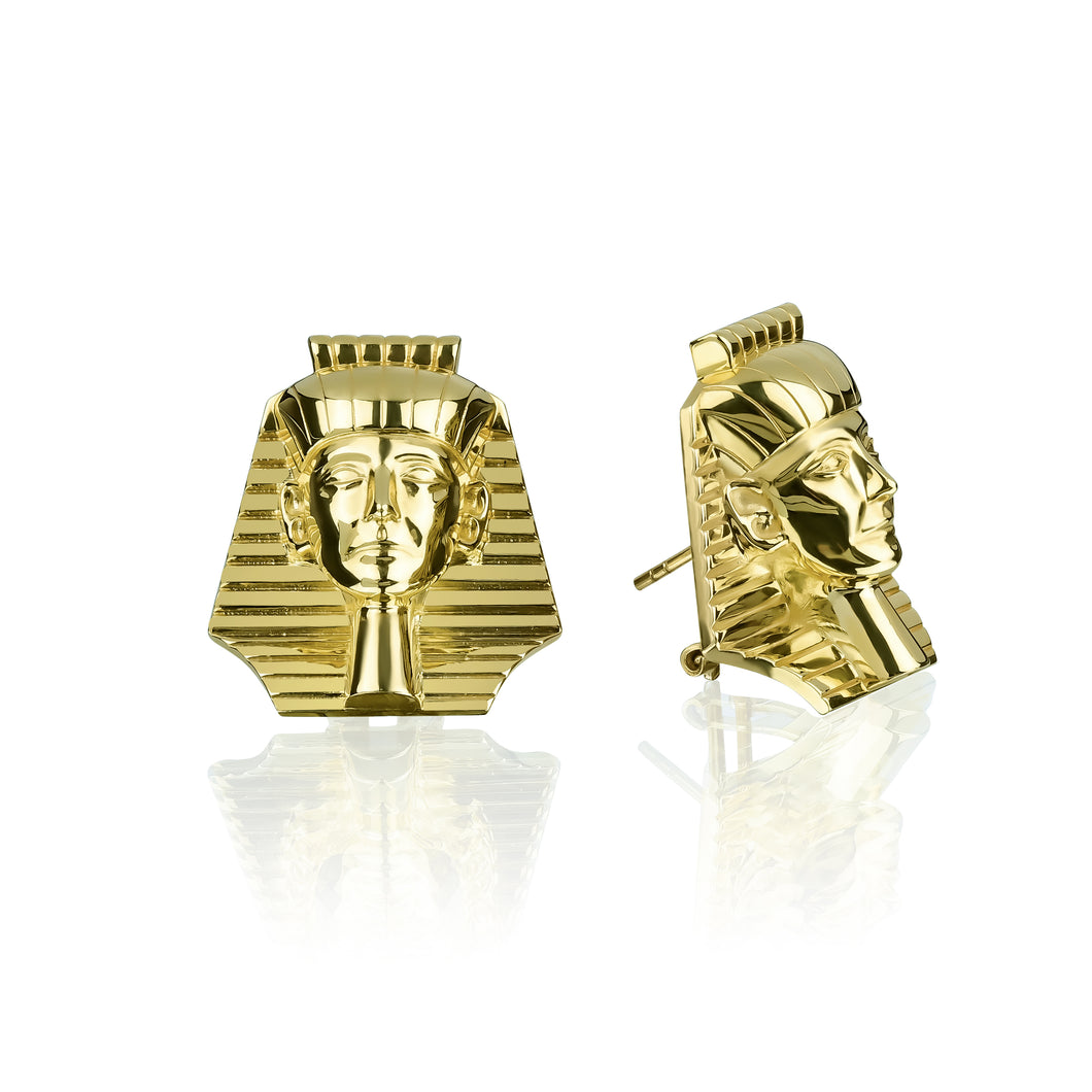 Treasure of Tutankhamun gold Earring